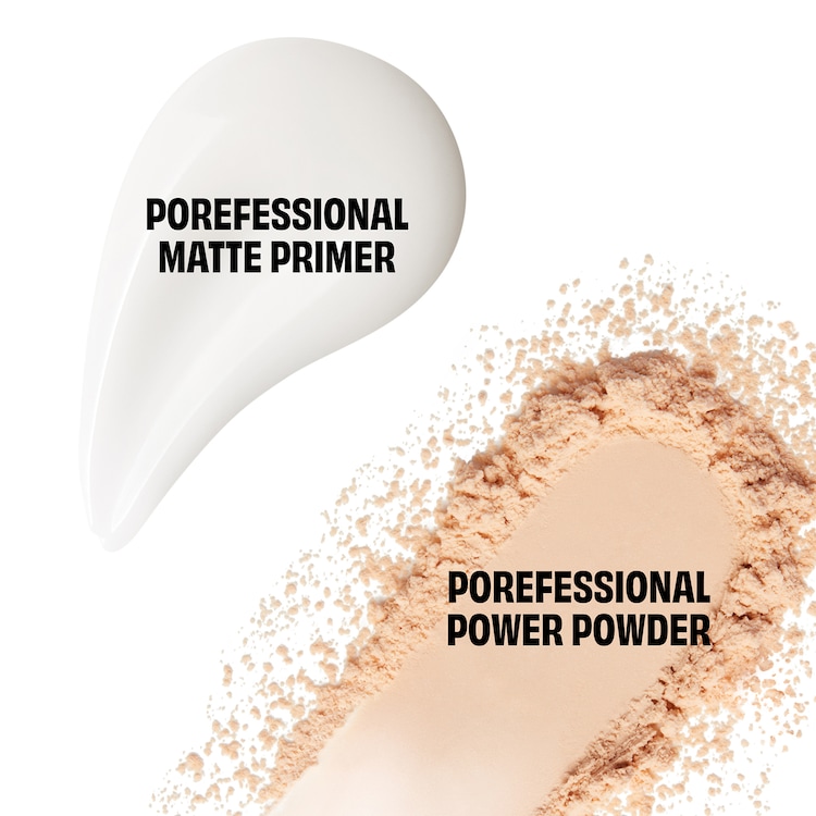 The POREfessional Matte Makers - zestaw z bazą i pudrem matującym