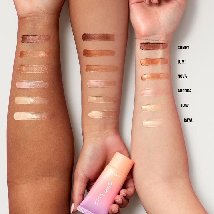 Dew-la-la Liquid Glow Highlighter Comet - υγρό highlighter λάμψης Comet