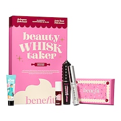 Beauty Whisk Taker - χριστουγεννιάτικο σετ μακιγιαζ, μάσκαρα, μπρόνζερ, ρουζ, Benefit Cosmetics