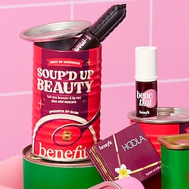Soup'd Up Beauty - μπρονζερ,tint για μάγουλα και χείλη, μάσκαρα σετ