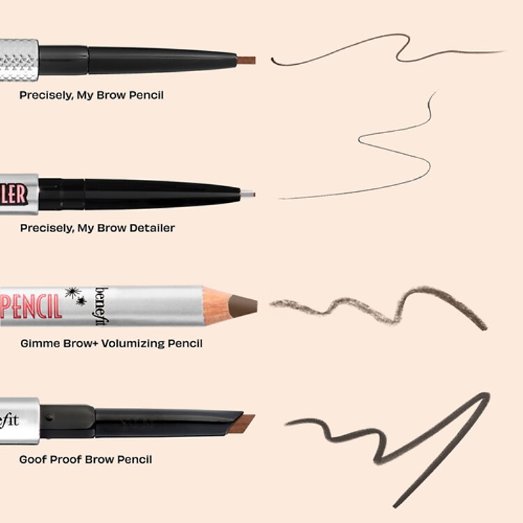 Goof Proof Mini - Crayon sourcils pour combler et étoffer, format voyage