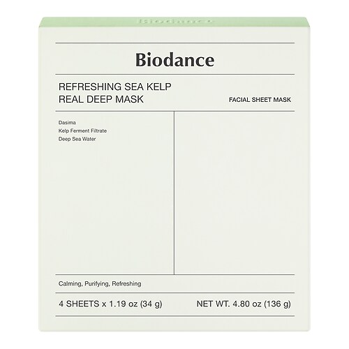 Biodance - Refreshing Sea Kelp Real Deep Mask Καταπραϋντική Μάσκα για Βαθύ Καθαρισμό Πρόσωπο Αγορά με Βάση Την Ανάγκη Ερυθρότητα