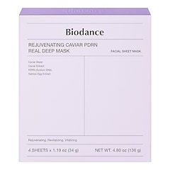 Rejuvenating Caviar PDRN Mask - M&aacute;scara rejuvenescedora caviar e PDRN, BIODANCE