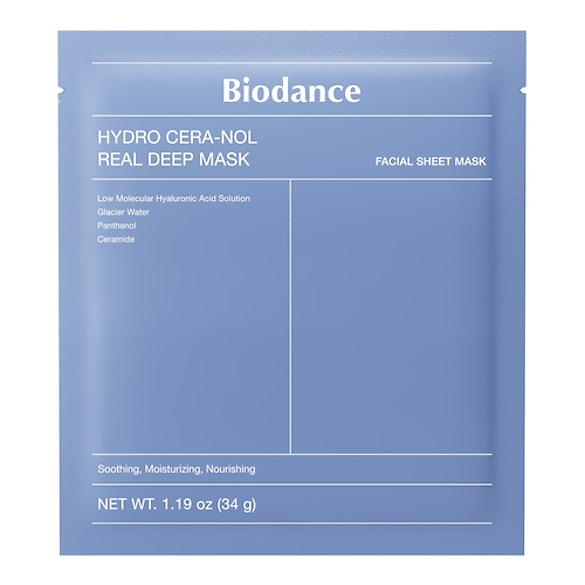 Hydro Cera-Nol Real Deep Mask – Maschera lenitiva e rinforzante, BIODANCE