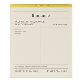 Radiant Vita Niacinamide Real Deep Mask – Maschera illuminante e unificante