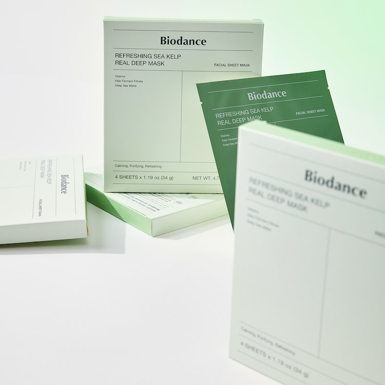 Refreshing Sea Kelp Real Deep Mask - Máscara calmante e purificante