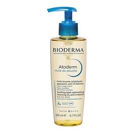 Atoderm Huile de douche - Soin lavant hydratant peaux sensibles visage et corps 