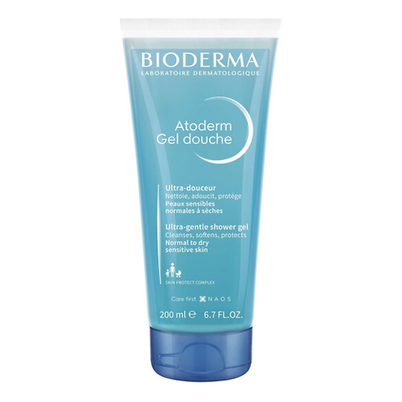 Atoderm Gel douche - Gel lavant hydratant doux visage et corps, BIODERMA