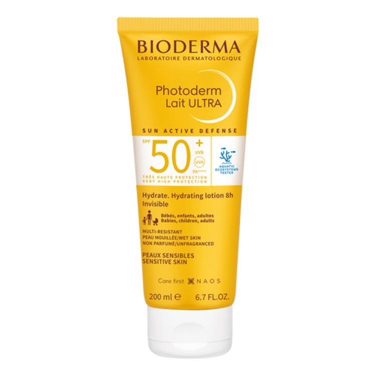 Photoderm Lait ULTRA SPF50+ - Lait solaire hydratant peaux sensibles