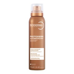 Photoderm Brume - Brume Hydratante Autobronzante pour les peaux sensibles, BIODERMA
