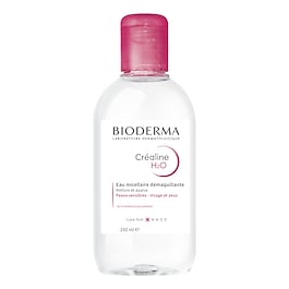 Créaline H2O - Eau micellaire démaquillante visage pour peaux sensibles image