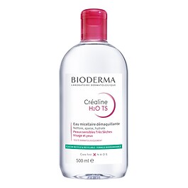 Créaline H2O TS - Eau micellaire démaquillante peaux très sèches