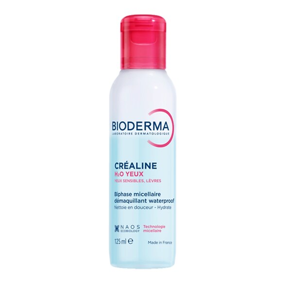 Créaline H2O Yeux - Eau micellaire pour paupières sensibles, BIODERMA