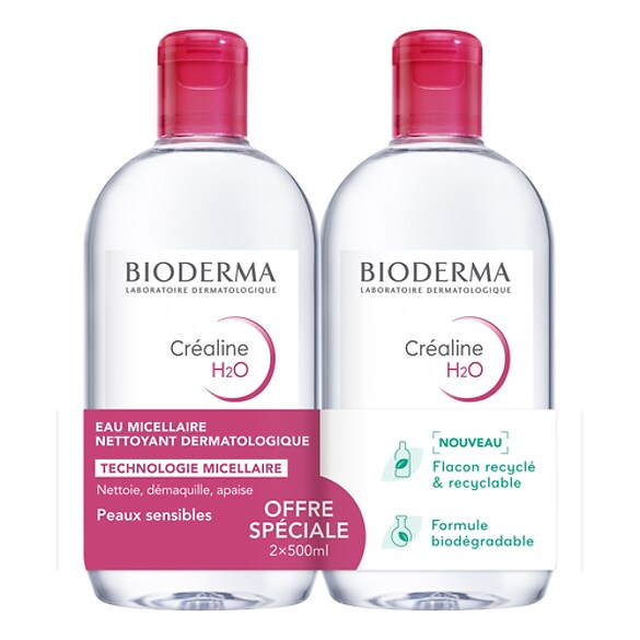 Créaline H2O - Kit soin visage, BIODERMA