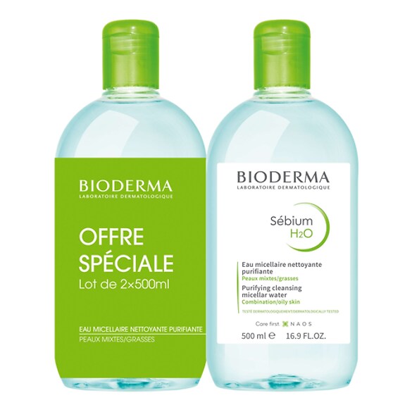 Sébium H2O - Kit soin visage nettoyant, BIODERMA