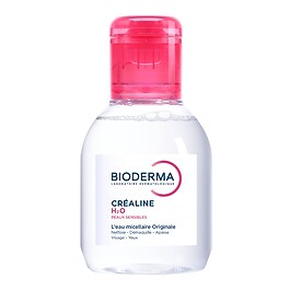 Créaline H2O - Eau micellaire démaquillante visage pour peaux sensibles