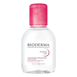 Créaline H2O - Eau micellaire démaquillante visage pour peaux sensibles