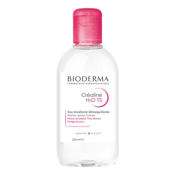Créaline H2O TS - Eau micellaire démaquillante peaux très sèches, BIODERMA