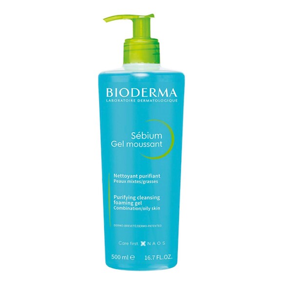 Sébium Gel moussant - Gel nettoyant purifiant peau grasse, BIODERMA
