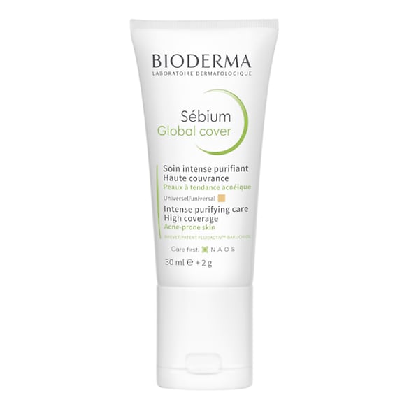 Sébium Global Cover - Crème teintée peau grasse , BIODERMA