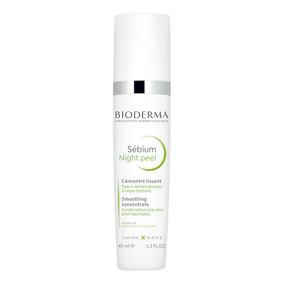 Sébium Night Peel - Soin visage peeling doux anti-imperfections, BIODERMA
