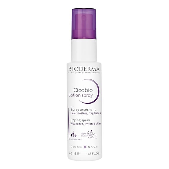 Cicabio Lotion Spray - Spray asséchant et réparateur pour le corps, BIODERMA