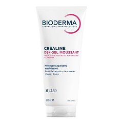 Créaline DS+ Gel Moussant - Gel purifiant anti-rougeurs peaux sensibles, BIODERMA