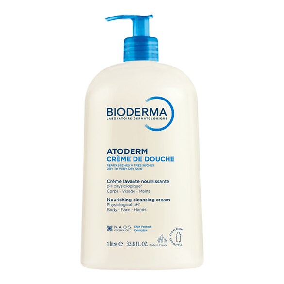 Atoderm Cr&egrave;me de douche - Cr&egrave;me douche hydratante peau normale et s&egrave;che, BIODERMA