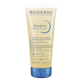 Atoderm Huile de douche - Soin lavant hydratant peaux sensibles visage et corps 