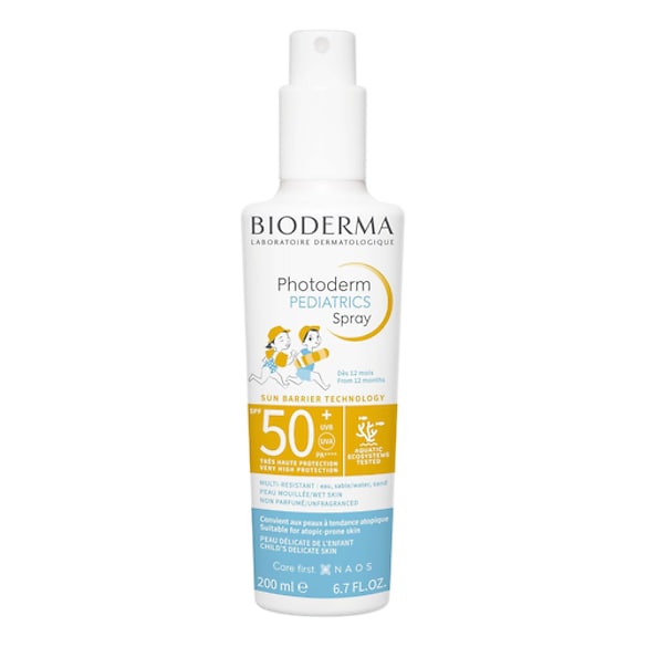 Photoderm Pediatrics Spray SPF50+ - Spray pour le corps solaire, BIODERMA