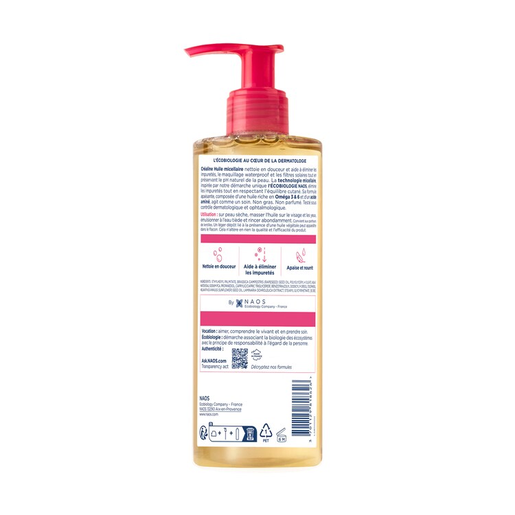 Crealine huile micellaire - hygiene visage