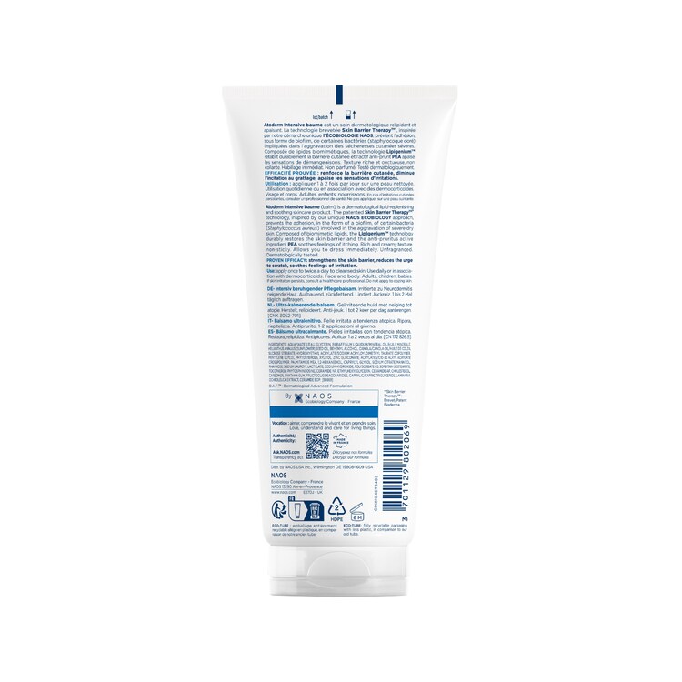 Atoderm Intensive Baume - Soin nourrissant et apaisant visage et corps