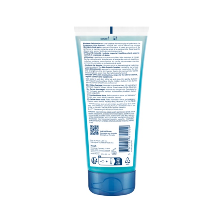 Atoderm Gel douche - Gel lavant hydratant doux visage et corps