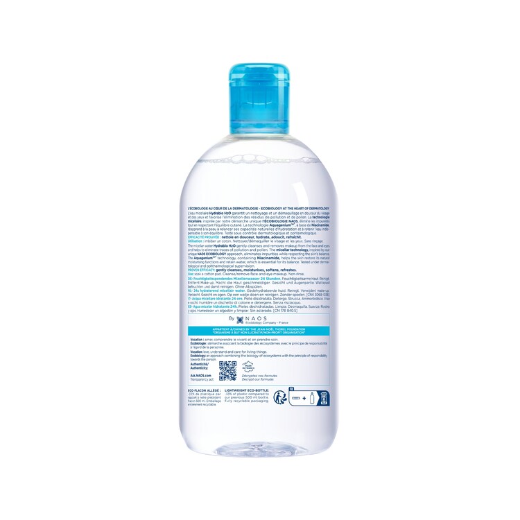 Hydrabio H2O - Eau micellaire hydratante peaux sensibles déshydratées