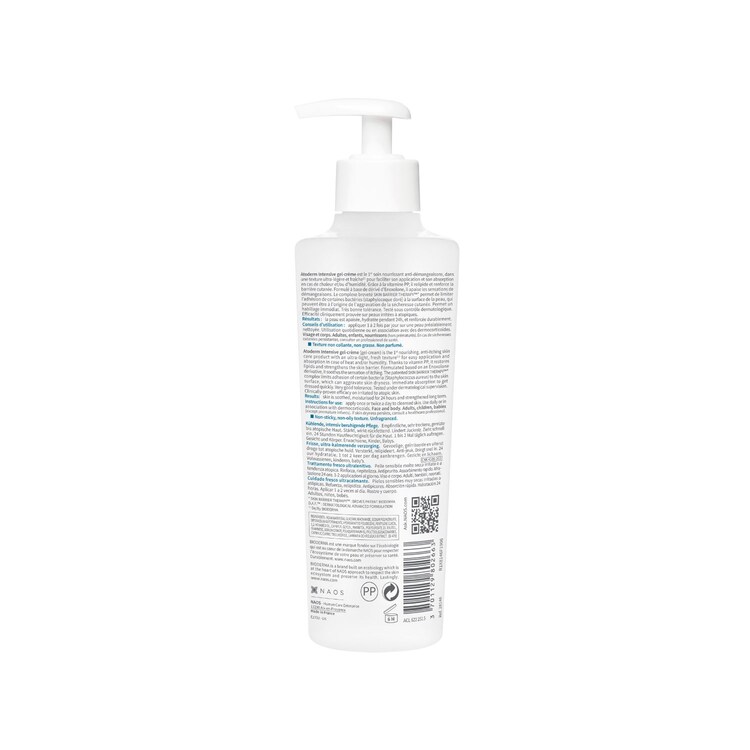 Atoderm Intensive Gel crème - Gel-crème corps anti-démangeaison