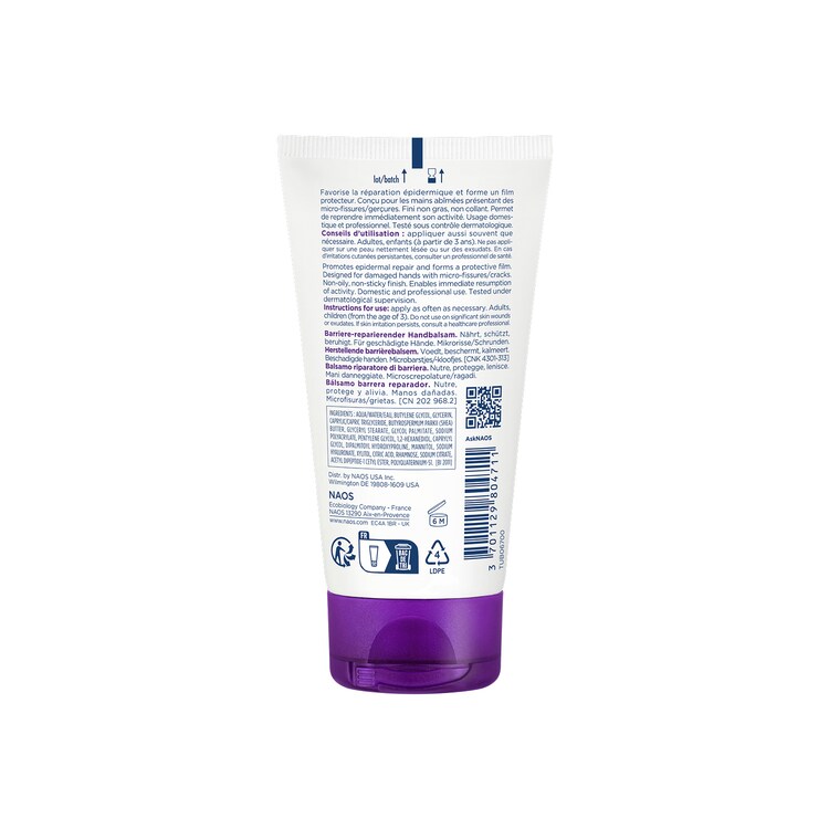Cicabio Mains - Crème réparatrice mains pour les peaux abîmées