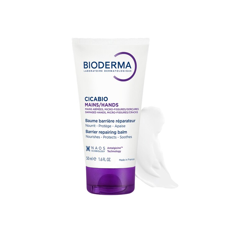 Cicabio Mains - Crème réparatrice mains pour les peaux abîmées