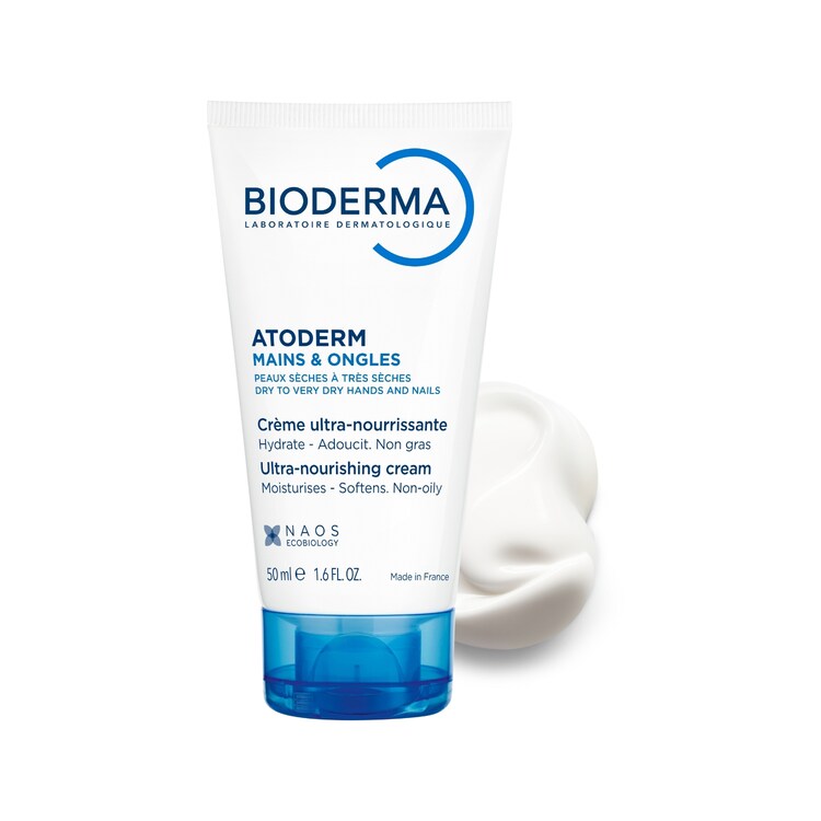 Atoderm mains & ongles - Crème hydratante mains sèches abîmées