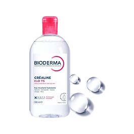 Créaline H2O TS - Eau micellaire démaquillante peaux très sèches