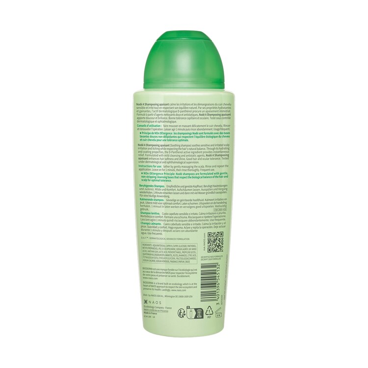 Nodé A Shampooing - Shampoing apaisant anti-irritations cuir chevelu sensible