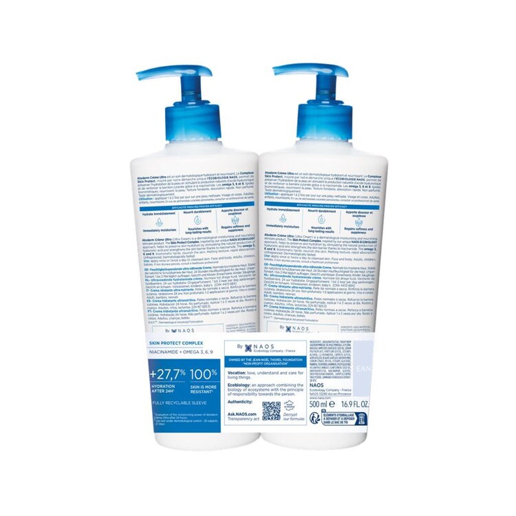 Atoderm Crème Ultra - Kit soin du corps