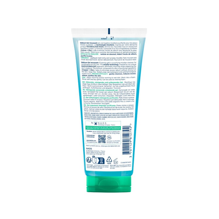 Sebium gel moussant - Hygiene Visage