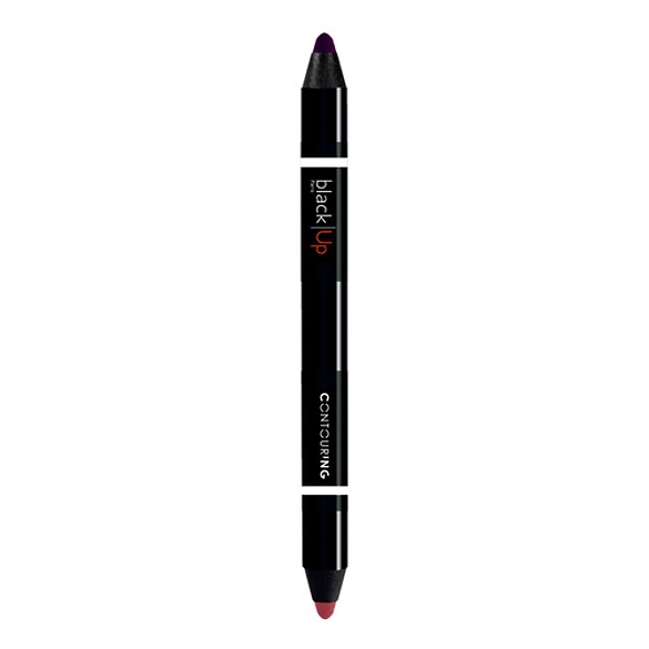 Duo Lèvres Ombrées Contouring - Crayon lèvres 2 en 1, BLACK UP