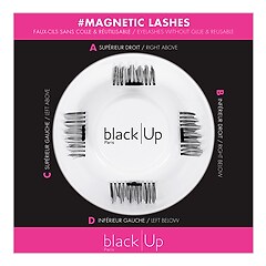 Magnetic lashes - Faux-cils avec pose aimant&eacute;e, BLACK UP