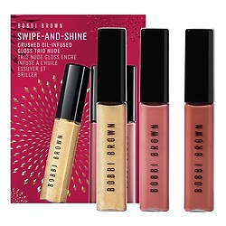 Swipe and Shine Crushed Oil Infused Gloss Trio - Trio de mini-gloss