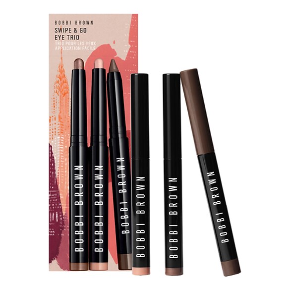 Swipe & Go Eye Trio - Trio d'ombres à paupières et liner sticks, BOBBI BROWN