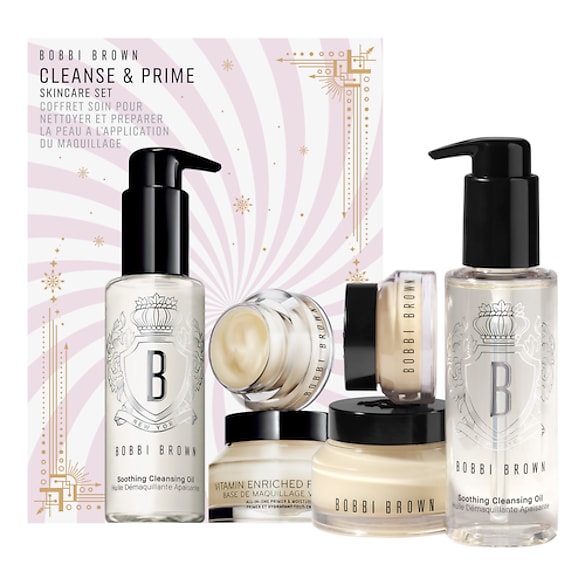 Cleanse & Prime Skincare - Huile Démaquillante & Crème Hydratante, BOBBI BROWN