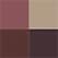 Glazed Pink,Clove,Mica,Iced Plum (1,6 + 1,6 g)