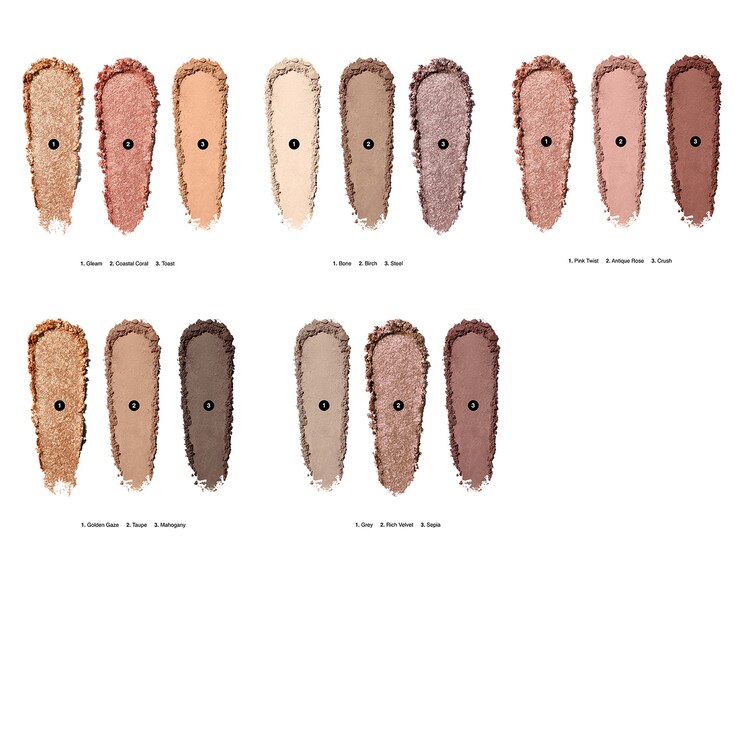 Essential Eyeshadow Trio - Παλέτα σκιών ματιών 