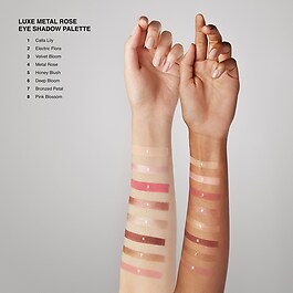 LUXE METAL ROSE EYESHADOW PALETE